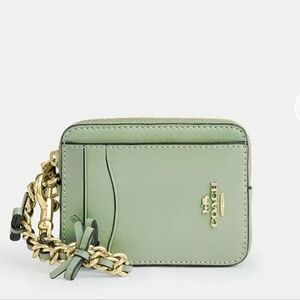 Coach Zip Card Case With Bows